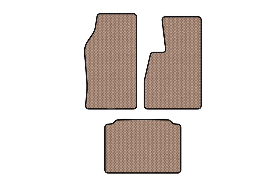 Jeep Grand Cherokee WK 2004-2010 Tapis en Caoutchouc Carsuit (Conduite à Droite, Beige) Image