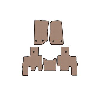 Tapis en Caoutchouc Carsuit (Beige) Jeep Wrangler 2007-2017 photo 1