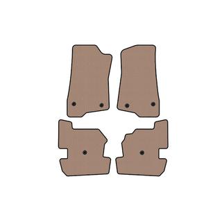 Tapis en Caoutchouc Carsuit (Beige) Jeep Wrangler 2018- photo 1