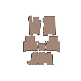 Tapis en caoutchouc Carsuit (3 rangées, beige) photo 1