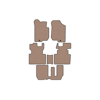 Tapis en caoutchouc Carsuit (2006-2012, 3 rangées, 7 places, beige) photo 1