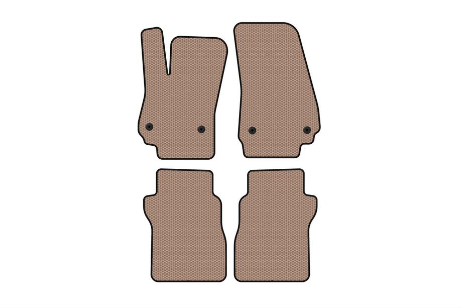 Lincoln Continental 2016-2020 Tapis en caoutchouc Carsuit (SD, beige) Photo 1