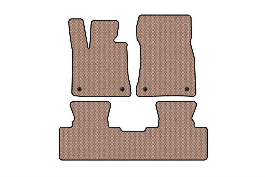 Lexus RX 2016-2022 Tapis en Caoutchouc Carsuit (Beige) Photo 1