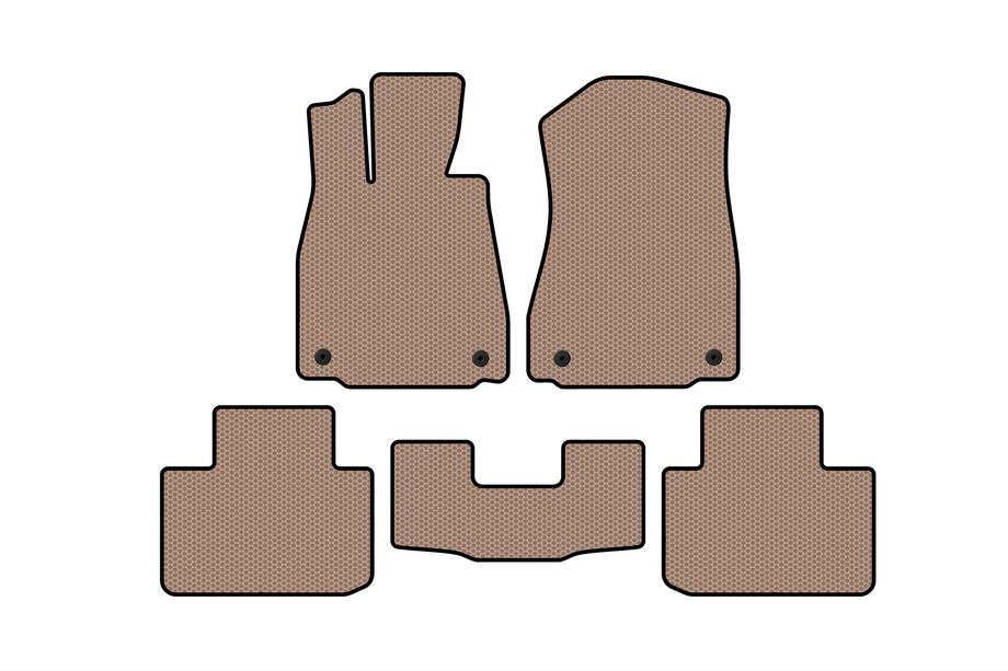 Lexus IS 2013- Tapis en caoutchouc Carsuit (2WD, beige) Image
