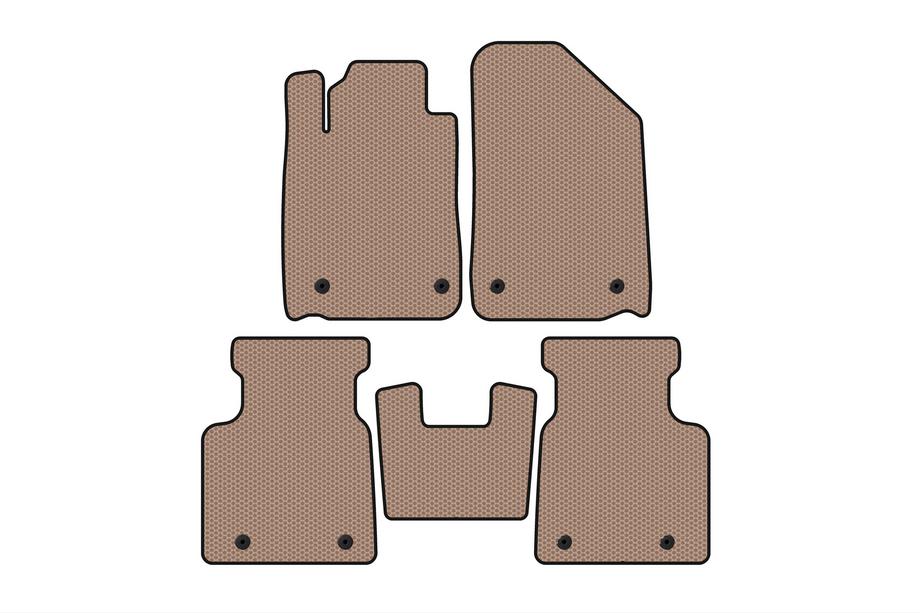 Lexus ES 2001-2006 Tapis en Caoutchouc Carsuit (Beige) Image
