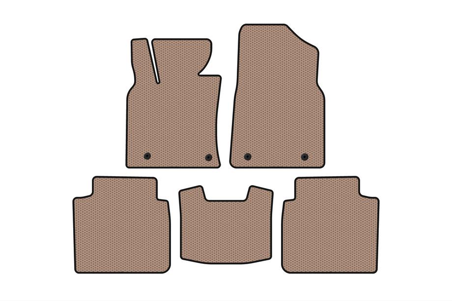 Lexus ES 2018- Tapis en caoutchouc Carsuit (SD, beige) Image