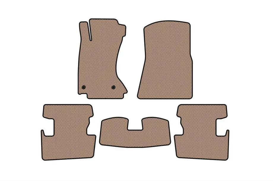 Lexus IS 2005-2013 Tapis de sol en caoutchouc Carsuit (4x4, beige) Photo 1
