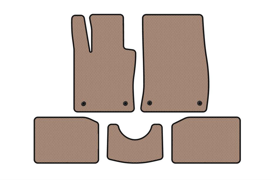 Mini Countryman R60 2010-2017 Tapis en caoutchouc Carsuit (finition SD, beige) Photo 1