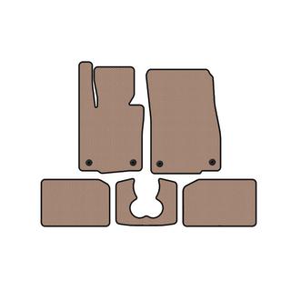 Tapis en caoutchouc Carsuit (pour S F55, 5 portes, beige) Mini Cooper F55/56/57 2014-2023 photo 1