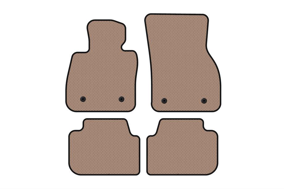 Mini Clubman F54 2015-2024 Tapis en Caoutchouc Carsuit (Beige) Photo 1