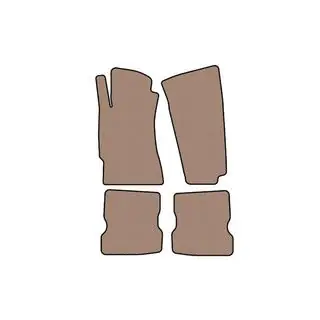 Tapis en Caoutchouc Carsuit (Beige) Mazda RX-8 2003-2012 photo 1