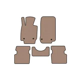 Tapis en caoutchouc Carsuit (2015-2018, 4x4, beige) Mazda CX-3 2015- photo 1