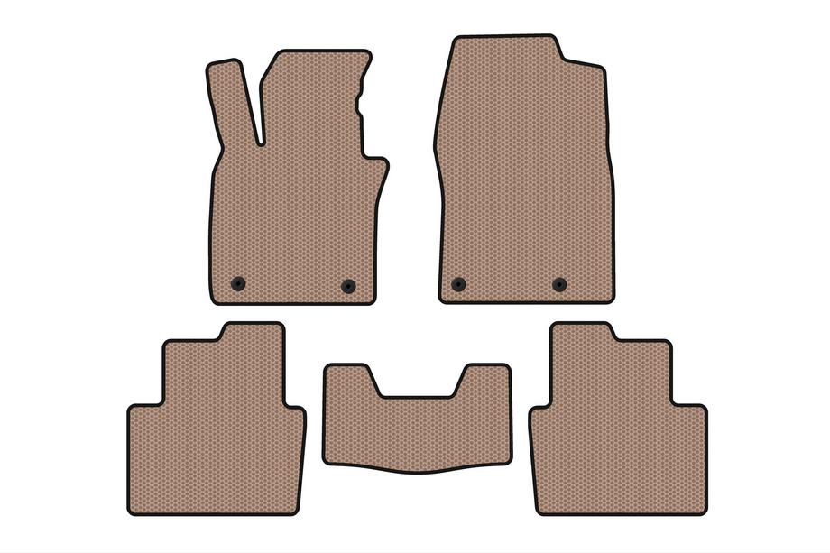 Mazda CX-30 2019- Tapis en Caoutchouc Carsuit (Beige) Image