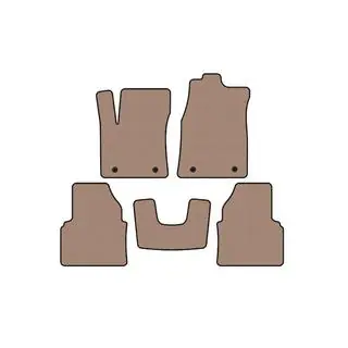 Tapis en Caoutchouc Carsuit (Beige) photo 1