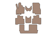 Mitsubishi Grandis 2003-2011 Tapis en caoutchouc Carsuit (3 rangées, beige) photo 1