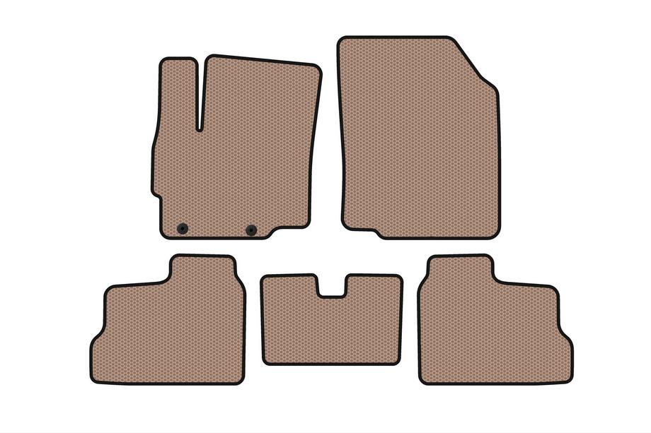 Mitsubishi Space Star/Mirage 2012- Tapis en caoutchouc Carsuit (pour Mirage, HB, beige) Image