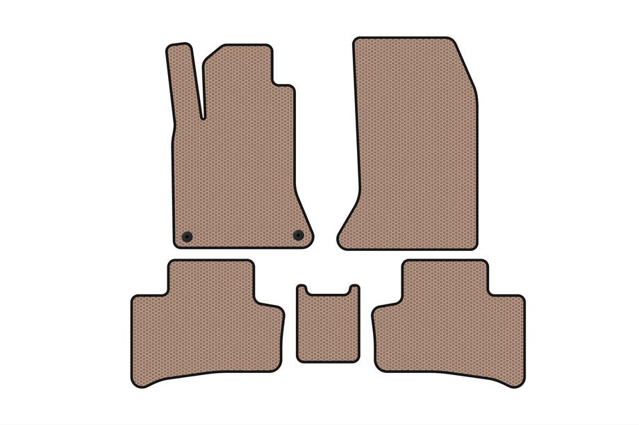 Mercedes B-class W246 2011-2018 Tapis en Caoutchouc Carsuit (2011-2015, Électrique, Beige) Image