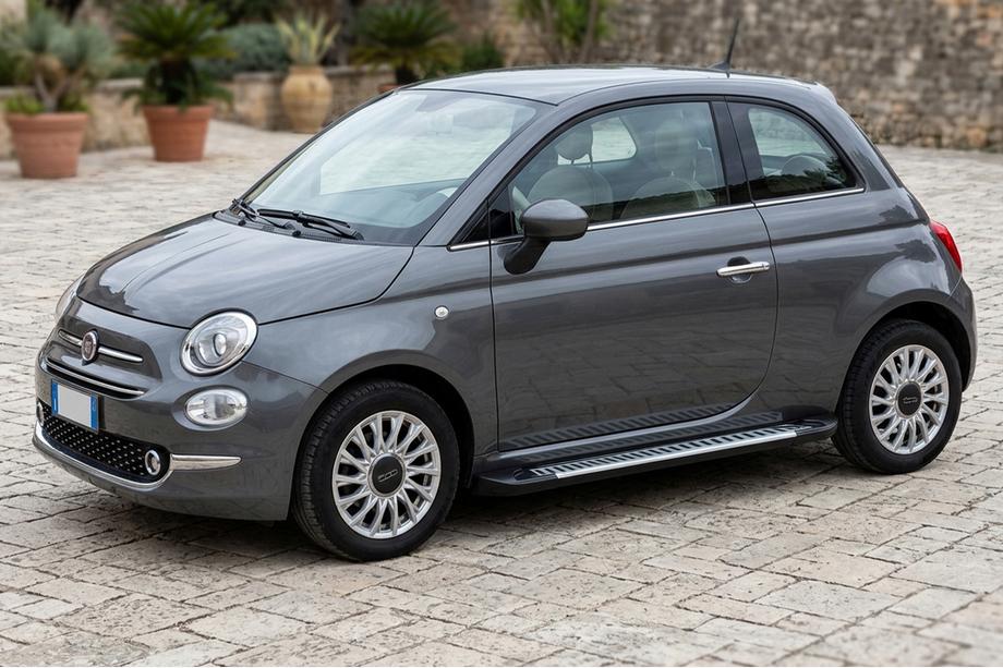 Fiat 500/500L 2013-2022 Marchepieds Latéraux Line (2 pcs, Aluminium) Image