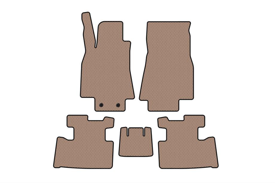 Mercedes A-class W169 2004-2012 Tapis en caoutchouc Carsuit (2004-2008, HB, 5 portes, beige) Photo 1