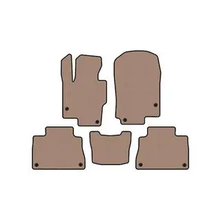 Tapis en Caoutchouc Carsuit (Beige) photo 1