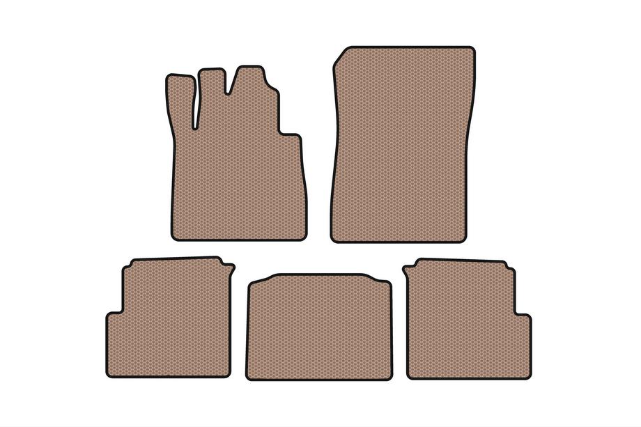 Mercedes G class W463 1990-2018 Tapis en caoutchouc Carsuit (2012-2015, 5 portes, beige) Photo 1