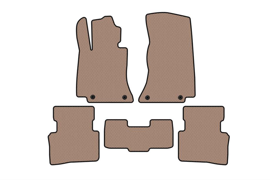 Mercedes C-class W206 2022- Tapis en caoutchouc Carsuit (SD, beige) Image