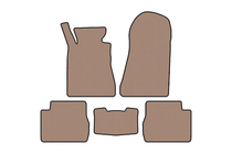 Mercedes W201 (190) 1982-1993 Tapis en caoutchouc Carsuit (SD, beige) photo 1