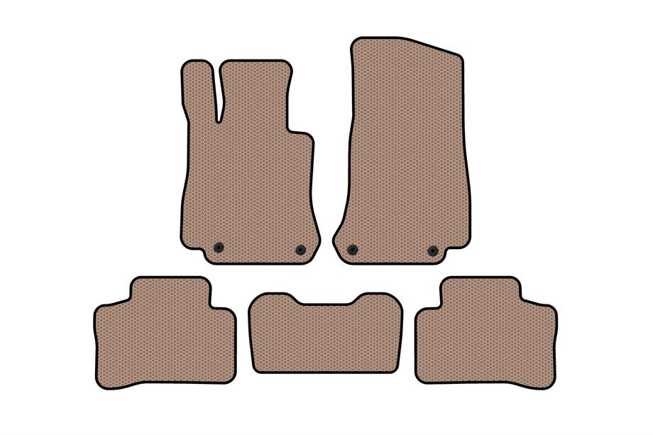 Mercedes GLC X253 2015-2022 Tapis en Caoutchouc Carsuit (Beige) Image