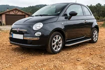 Fiat 500/500L 2013-2022 Marchepieds Latéraux Maydos V1 (2 pcs, Aluminium & Inox) photo 1