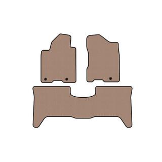 Tapis en Caoutchouc Carsuit (2 Rangées, 2003-2008 Beige) Nissan Armada 2003-2015 photo 1