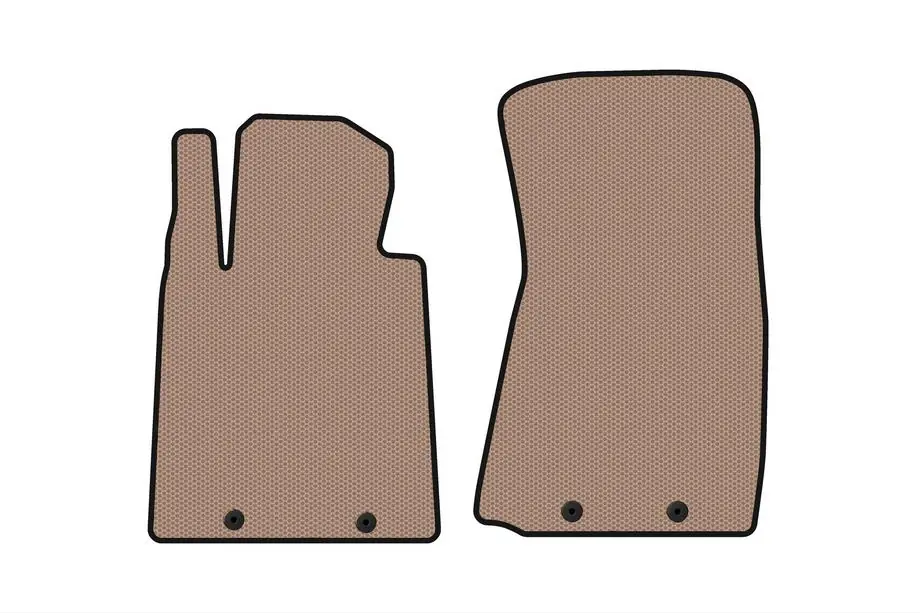 Nissan 370Z 2008-2021 Tapis en caoutchouc Carsuit (Coupé, beige) Photo 1