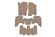 Nissan Pathfinder R51 2005-2014 Tapis en caoutchouc Carsuit V1 (3 rangées, beige, 2010-2014) photo 1