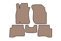 Nissan Almera N16 2000-2006 Tapis en caoutchouc Carsuit (SD, beige) photo 1