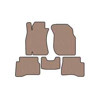 Tapis en caoutchouc Carsuit (SD, beige) Nissan Almera N16 2000-2006 photo 1