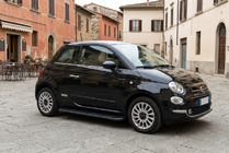 Fiat 500/500L 2013-2022 Marchepieds Latéraux Bosphorus Black (2 pcs, Aluminium) photo 1