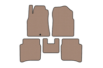 Nissan Primera P12 2002–2007 Tapis en caoutchouc Carsuit (SD, beige) photo 1