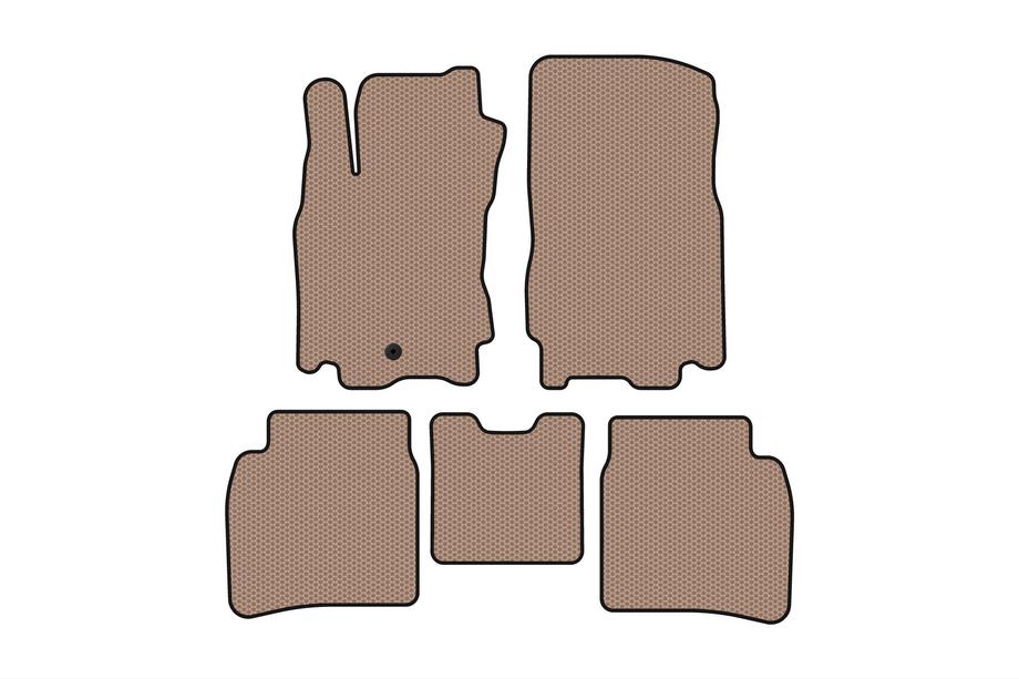 Nissan Note 2004-2012 Tapis en Caoutchouc Carsuit (Beige) Image