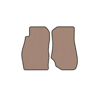 Tapis en Caoutchouc Carsuit (Beige)