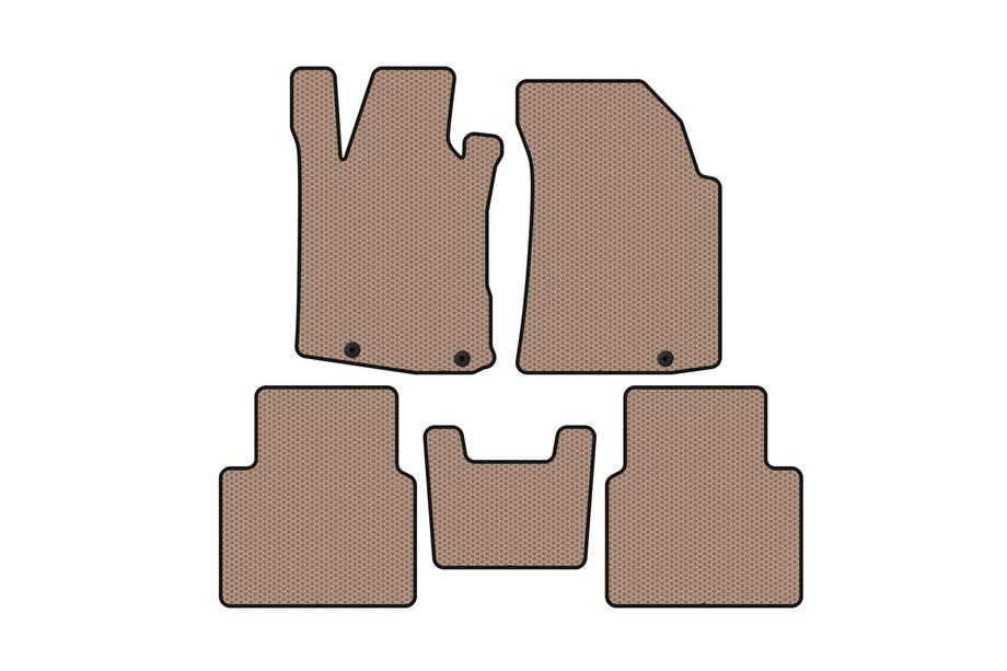 Nissan Maxima 2015-2023 Tapis en caoutchouc Carsuit (SD, beige) Photo 1