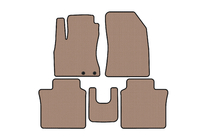 Nissan Note 2012-2020 Tapis en Caoutchouc Carsuit (HB, Beige) photo 1