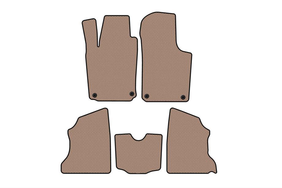 Opel Combo 2002–2012 Tapis en Caoutchouc Carsuit (Beige) Image