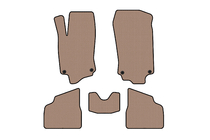 Opel Corsa C 2000-2006 Tapis en Caoutchouc Carsuit (Beige) photo 1