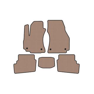 Tapis en caoutchouc Carsuit (2 rangées, 2003-2005, 7 places, beige) Opel Zafira A 1998-2005 photo 1
