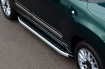 Fiat 500/500L 2013-2022 Marchepieds Latéraux Fullmond (2 pcs, Aluminium) photo 2