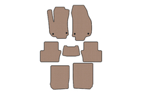 Opel Zafira B 2005–2011 Tapis en caoutchouc Carsuit (3 rangées, beige) photo 1