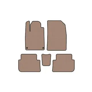Tapis en caoutchouc Carsuit (SD, beige) photo 1