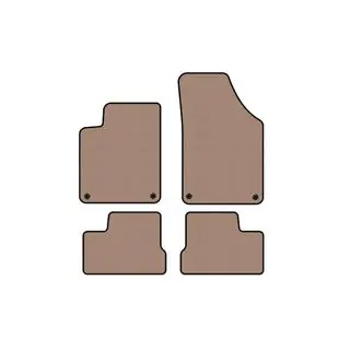 Tapis en Caoutchouc Carsuit (Beige) photo 1