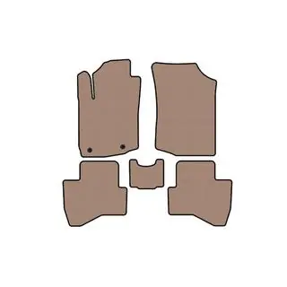 Tapis en Caoutchouc Carsuit (HB, Beige)