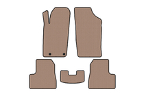 Peugeot 206 1998-2024 Tapis en Caoutchouc Carsuit (2009-2013, Beige) photo 1