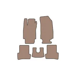 Tapis en Caoutchouc Carsuit (Beige) photo 1